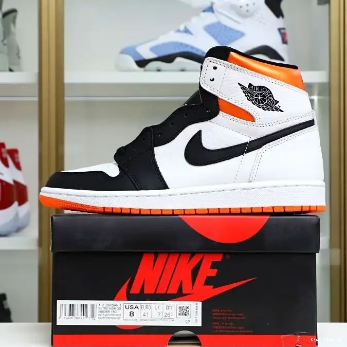 Kimikick 1 Retro Electro Orange' Jordan High Air OG 0606